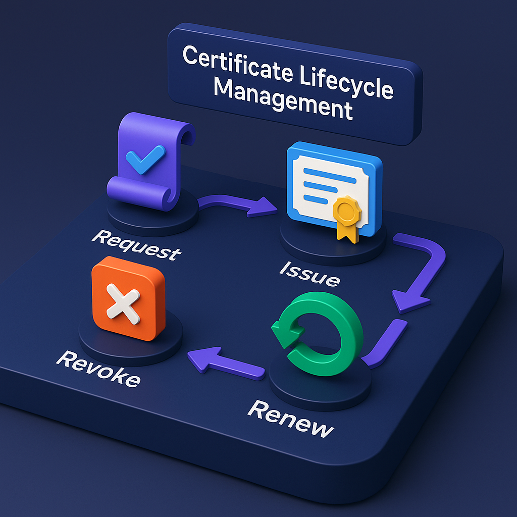 Automate certificate issuance, renewal, tracking, and governance across your infrastructure.