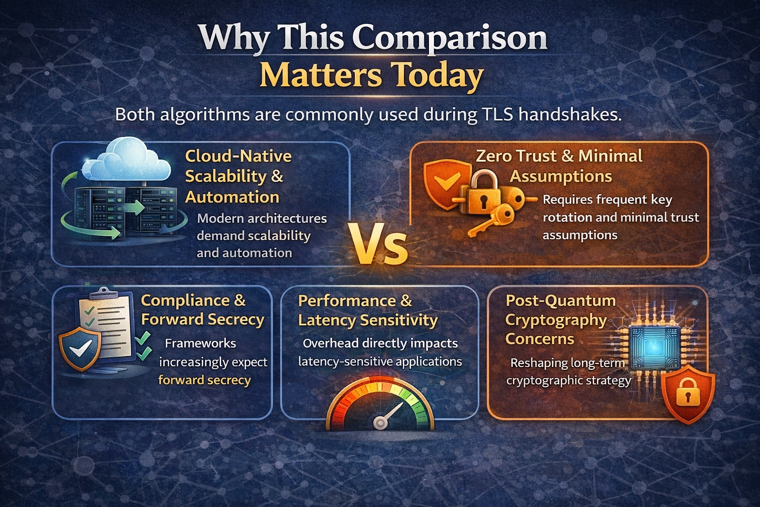 Why Diffie-Hellman vs RSA matters today