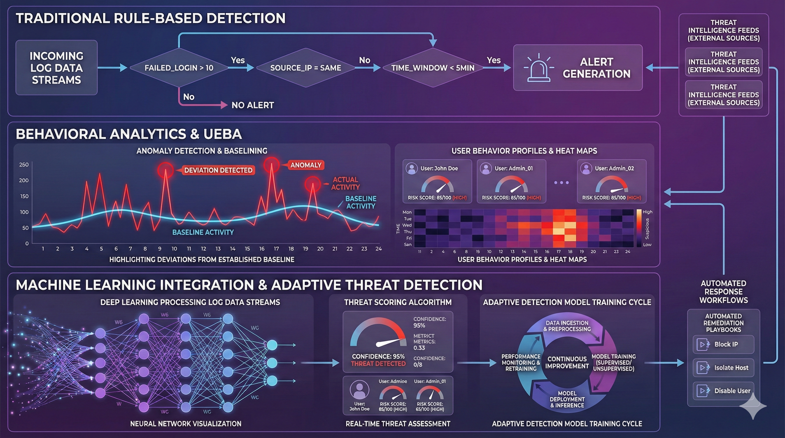 SIEM Advanced Analytics and ML Integration